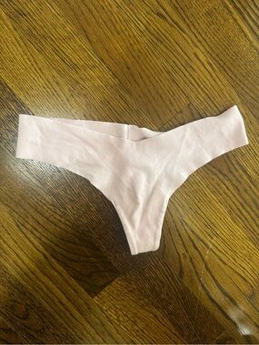 aerie Light Pink Seamless Thong